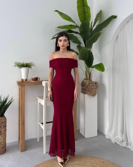 Long Lace Dress